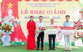 “Thêm con chữ, bớt đói nghèo” - Chương trình an sinh xã hội chào mừng năm học mới 2024 - 2025