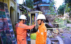 Khuyến cáo người dân sử dụng điện an toàn trong mưa bão