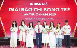 Giải Báo chí Sóng trẻ 2025 tiếp tục vun đắp tài năng báo chí trẻ