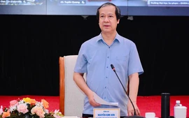 Bộ trưởng Nguyễn Kim Sơn thông tin về thống nhất chung một bộ sách giáo khoa từ năm học 2026-2027