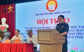 Hội Khuyến học Lào Cai hội thảo về xây dựng danh hiệu "Công dân học tập" trong thời kỳ chuyển đổi số