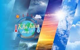 Dự báo khí hậu cuối tháng 10 đầu tháng 11 trên toàn quốc