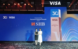Bứt phá doanh số, SHB nhận giải “Ngôi sao tăng trưởng thẻ 2025” từ VISA