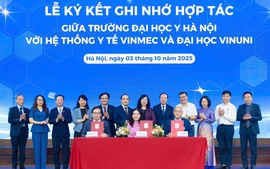 Trường Đại học Y Hà Nội, Vinmec và VinUni hợp tác xây dựng hệ sinh thái học thuật y tế chuẩn thế giới