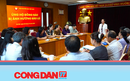 Trung ương Hội Khuyến học Việt Nam phát động ủng hộ đồng bào ảnh hưởng bão lũ