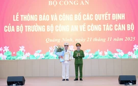 Quảng Ninh và Lạng Sơn có tân Giám đốc Công an tỉnh