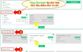 Thi đánh giá năng lực HSA 2026, thí sinh cần lưu ý gì khi đăng ký ca thi?