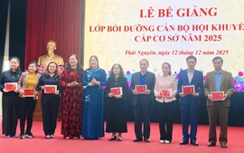 Hội Khuyến học Thái Nguyên mở lớp bồi dưỡng cán bộ khuyến học cơ sở