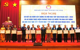 Hội Khuyến học Quảng Ninh đẩy mạnh thi đua xây dựng xã hội học tập, học tập suốt đời
