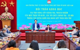 Vai trò chính trị của Mặt trận Tổ quốc, tổ chức chính trị xã hội trong xây dựng khối đại đoàn kết