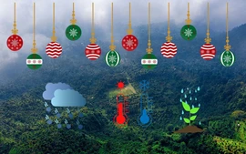 Thời tiết từ đêm Noel đến Tết Dương lịch: Nhiều khu vực mưa, Bắc Bộ chuyển rét