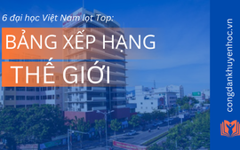 6 đại học Việt Nam lọt top thế giới