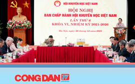 Hội Khuyến học Việt Nam tổ chức Hội nghị Ban Chấp hành lần thứ 6 khóa VI, nhiệm kỳ 2021-2026