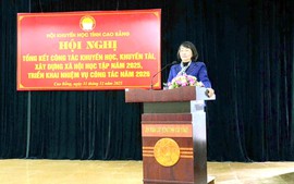 Khuyến học Cao Bằng hướng tới mục tiêu lan tỏa mạnh mẽ tinh thần học tập suốt đời