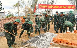 "Chiến dịch Quang Trung” thần tốc giúp dân sau bão lũ thế nào