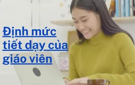 Dự thảo chế độ giảm định mức tiết dạy, giáo viên cần biết