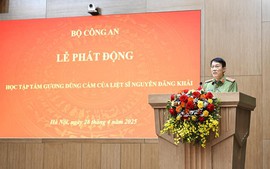 soi keo bong da truc tiep hom nay và làm theo tấm gương dũng cảm của Liệt sĩ Thiếu tá Nguyễn Đăng Khải trong lực lượng công an