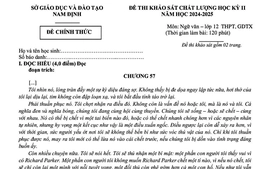 Truyện "Cuộc đời của Pi" bong da truc tiep ngoai hang anho đề khảo sát môn Ngữ văn 12