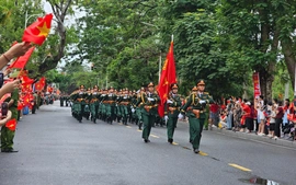 Chương trình Duyệt đội ngũ và Diễu hành quần chúng: Khơi dậy khát vọng vươn lên của Hải Phòng