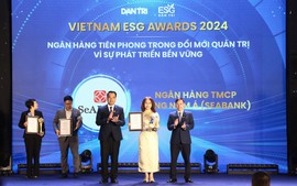SeABank được vinh danh “Ngân hàng tiên phong trong đổi mới quản trị vì sự phát triển bền vững” tại Vietnam ESG Awards