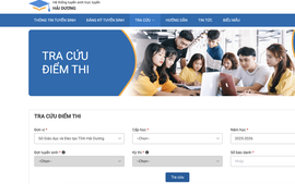 Điểm thi lớp 10 của Hải Dương năm 2025