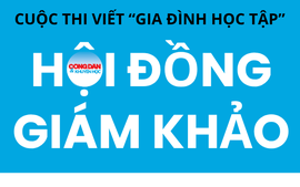 Hoàn thành chấm giải cuộc thi viết "Gia đình học tập"