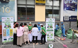 SeABank tổ chức “Ngày hội đổi rác lấy quà” - Lan tỏa lối sống xanh vì Hà Nội sạch đẹp