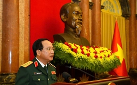 Thăng quân hàm Đại tướng đối với Thượng tướng Trịnh Văn Quyết