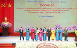 Hà Nội công bố các chức danh trong Ban Thường trực Ủy ban Mặt trận Tổ quốc Việt Nam thành phố Hà Nội