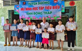 Hội Khuyến học tỉnh Đồng Tháp tuyên dương mô hình dòng họ học tập