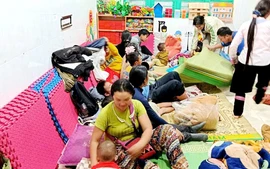 Lào Cai cho học sinh xã Tả Van nghỉ học tránh lũ quét, sạt lở đất