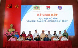Ra mắt mô hình “Gia đình cam kết – Học sinh an toàn” tại Hà Nội