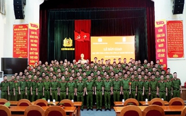 120 học viên Trường Đại học Phòng cháy chữa cháy tham gia phục vụ sự kiện A80