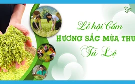 Lễ hội cốm “Hương sắc mùa thu Tú Lệ” khai mạc vào ngày 20/9