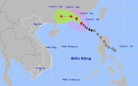 Dự báo thời tiết ngày 19/9: Bão số 8 sắp đi vào đất liền, nhiều nơi mưa lớn