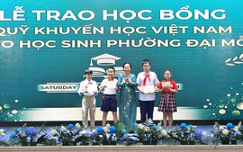 Hơn 130 suất học bổng được trao tặng cho học sinh phường Đại Mỗ