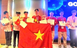 Đoàn học sinh Việt Nam giành 44 giải thưởng tại Kỳ thi Olympic Hoá học Châu Á