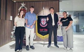 Đại học Duy Tân mở rộng liên kết học tập và thực tập quốc tế