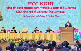 Hội nghị triển khai công tác năm 2026 của Chính phủ và chính quyền địa phương