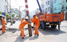 Điện lực Thành phố Hồ Chí Minh hoàn tất di dời trụ điện đường Chu Văn An