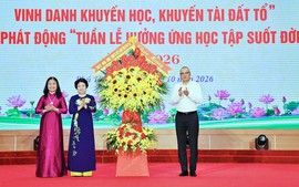 Phú Thọ vinh danh "Khuyến học, khuyến tài Đất Tổ" phát động Tuần lễ Học tập suốt đời