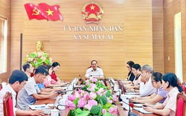 Hội Khuyến học Lào Cai kiểm tra công tác khuyến học tại các xã Tả Củ Tỷ, Bắc Hà, Si Ma Cai