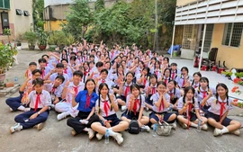 Trường Trung học cơ sở Trần Văn Quang đạt thành tích cao tại Hội thi Nghi thức Đội