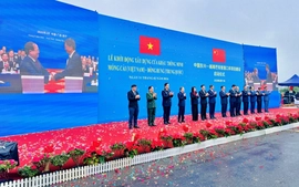 Khởi động xây dựng cửa khẩu thông minh Móng Cái (Việt Nam) - Đông Hưng (Trung Quốc)