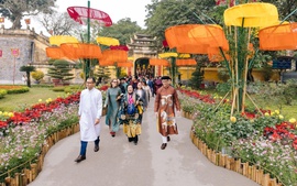 Các hoạt động của Đường hoa Tết trong Hoàng thành Thăng Long