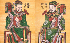 Hình ảnh Thần Tài trong tranh dân gian Đông Hồ: Từ ước vọng tài lộc đến tín ngưỡng thờ thần đất