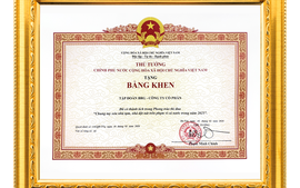 Madame Nguyễn Thị Nga và Tập đoàn BRG vinh dự được trao tặng Bằng khen của Thủ tướng Chính phủ