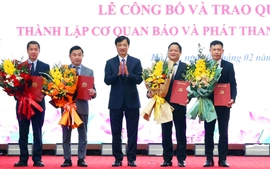 Công bố Quyết định thành lập Cơ quan Báo và Phát thanh, Truyền hình Hà Nội