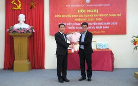 Hội Khuyến học Hải Phòng có tân Chủ tịch Hội