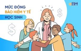 Mức đóng và hưởng bảo hiểm y tế của học sinh, sinh viên khi tăng lương cơ sở từ 1/7